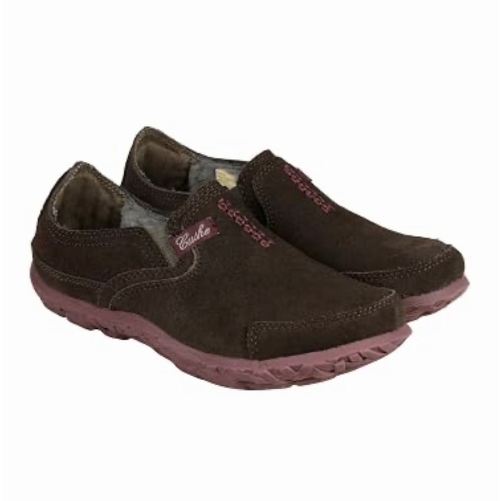 Cushe Womens Slipper Brown Suede Thermo Casual Loafers SZ-11